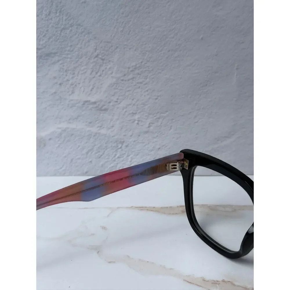 NEW Gucci GG0958O Black Pink Square Eyeglass Frames